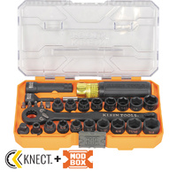 Klein Tools KNECT Essential Pass Through Impact Socket Set 28 Piece