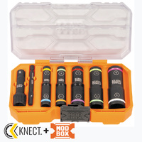 Klein KNECT Flip-10 Heavy Duty Flip Impact Socket Set Metric 8-Piece