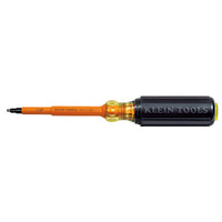 Klein Insulated Screwdriver, No. 2 Square, 10.2 cm Shank