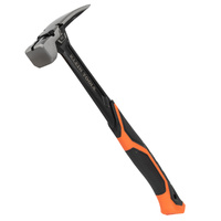 Klein 22oz Smooth Face Steel Hammer Straight Claw Trade Hammer
