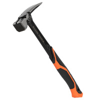 Klein 22oz Smooth Face Steel Hammer Straight Claw Trade Hammer