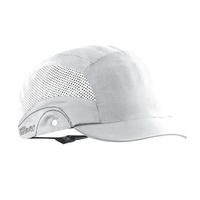 Paramount Bump Cap Aerolite 2.5cm Peak White