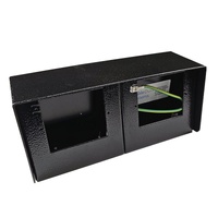 Cable Duct Systems Above Ground Floor Box Black Ripple (Back To Back Blank)
