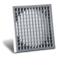Allvent Euro 4PEG 100MM Plastic Eggcrate Grille