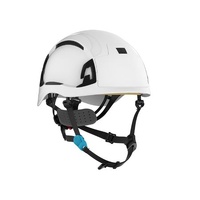 Paramount Evo Alta Skyworker Vented Helmet With Wheel Ratchet White