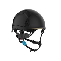 Paramount Evo Alta Skyworker Vented Helmet With Wheel Ratchet Black