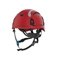 Paramount Evo Alta Skyworker Vented Safety Helmet With Cr2 Reflective Kit - Red