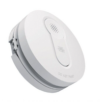 Trader Bear Smoke Alarm Photoelectric Surface Mount 220 240V AC 9V Battery Backup Single or Interconnectable Version 2