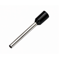 Cabac Bootlace Terminal 1.5mm² Black 18mm Pin