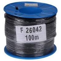 Electra 3.27mm 2 Core 12v Fig8 Garden Light Cable Black Per Metre