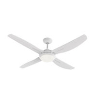 Legrand Serene Ceiling fan ABS AC Led 4 Blade 1320MM 52" White