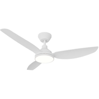 Calibo Clayfield 48" DC LED Ceiling Fan White with Remote