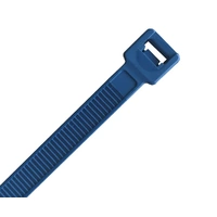 CABAC Metal Detectable Blue Cable Tie 370 x 4.8MM
