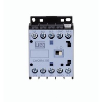 WEG Mini Contactor 4 Pole 9A 240V AC Coil DIN Rail Mount