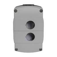 Sprecher + Schuh D7 Enclosure 22.5mm 2 Hole Grey IP66 Plastic