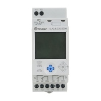 NHP Finder 12 Series Digital Time Switch 2 Changeover 50MEM 230V AC Astro NFC