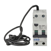 NHP DIN-T RCBO 16A 30mA 10kA 1P+N C Curve Type AC