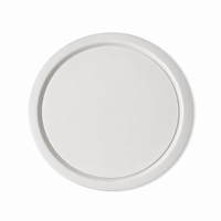 Fanco Ergovent Rondo Frameless Diffuser Vent White 100mm