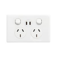 Legrand Excel Life Double Powerpoint with Type C+C 15W USB Charger Mechanism White