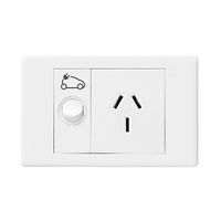 Legrand Excel Life 20A Dedicated EV Charging Powerpoint Gloss White