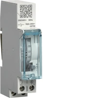 Hager Daily Time Switch 1 channel 1 Module With Reserve