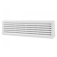 Fanco Plastic Internal Door Vent White