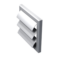Fanco Plastic Gravity Vent 125mm White