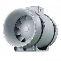 Fanco TT Mixflow 200 Inline Exhaust Fan with Lead and Plug 200mm