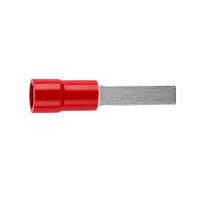 Cabac Pre-Insulated Flat Blade Terminal Double Grip 0.5–1.6mm²