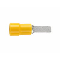 Cabac Pre-Insulated Flat Blade Terminal Double Grip 4 x 13mm 2.5–6.0mm²