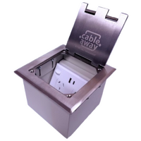Cable Duct Systems Floor Box with USB GPO