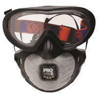 Paramount Filterspec Pro Goggle/Mask Combo P2 + Calve + Carbon