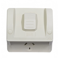 Trader Hippo Single Weatherproof  PowerPoint 10A 250V
