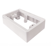 Trader Hyena Mounting Flange Medium 34mm Depth for Flat Cat Matt White