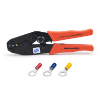 Hellermann Tyton Pre-Insulated Tension Adjustable Double Grip Terminal Crimper