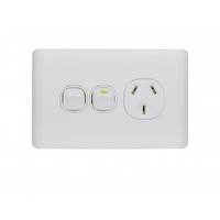 Trader Leopard 1G PowerPoint 10A 250V Extra Switch