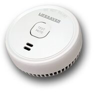 PSA Lifesaver 9V Battery Powered Smoke Alarm