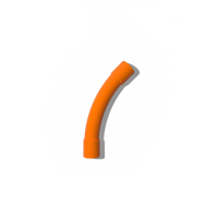 AussieDuct 50MM 90° Heavy Duty Orange Sweep Bend