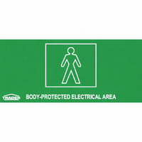 Trader Medicat Body Protected Area Sign