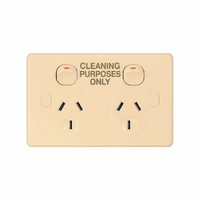 Trader Medicat Puma Vandal Proof Double Power Point Beige