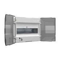 NHP MOD6+ Loadcentre Lightning 12-Way Surface Mount Transparent Door