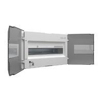 NHP MOD6+ Loadcentre Lightning 18-Way Flush Mount Transparent Door
