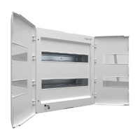 NHP MOD6+ Loadcentre Lightning 36-Way Surface Mount White Door