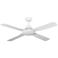 Martec Discovery 1320mm 4 Blade ABS Ceiling Fan White