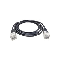 Trader Meerkat HDMI Cable Female to Female Socket Connections in White at Either End 3M Long