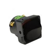 Trader Meerkat Switch Mechanism 32A 250V Cat's Eye Black