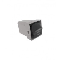 Trader Meerkat Switch Mechanism 3-Position 10AX/16A 250V (labelled Auto/Off/Man Black)