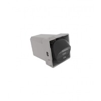 Trader Meerkat Switch Mechanism 3-Position 10AX/16A 250V (labelled Sensor/Off/On Black)
