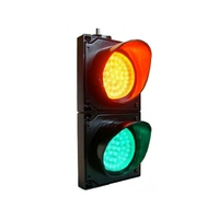 Redbank LED Traffic Light 100mm - 2 Aspect 100-240VAC
