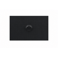 Legrand Inspyra 10A/10AX Horizontal 1 Gang Switch Matte Grey